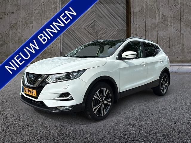 Wit Gebruikt 2018 Nissan Qashqai Tekna SUV | € 11.500 (Goede deal) - Afbeelding 1/4