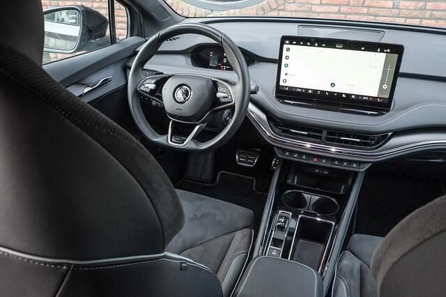 Occasion Skoda Enyaq iV SportLine 210 kW (286 PK) 2024 Grijs SUV