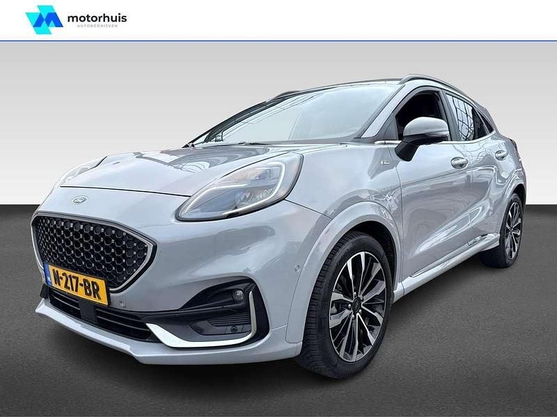 Grijs (metallic) Occasion 2021 Ford Puma ST-Line X SUV | € 19.970 (Duur) - Afbeelding 1/4