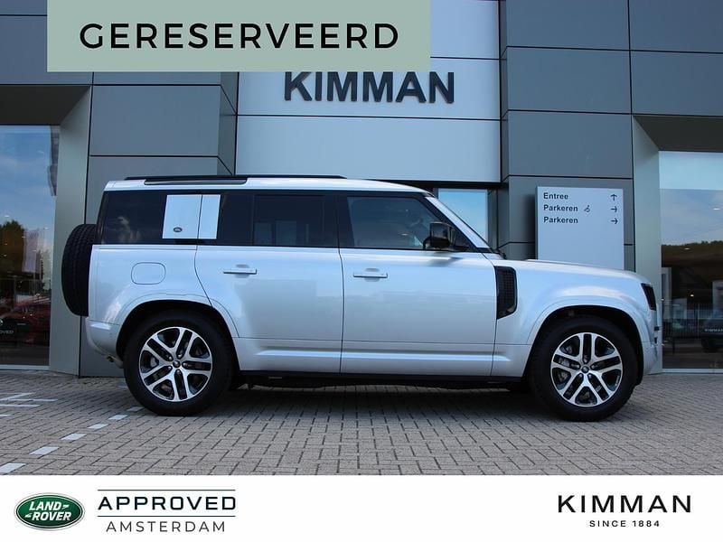 Hakuba silver (licht grijs)zwart Gebruikt 2023 Land Rover Defender SUV | € 84.500 (Goede deal) - Afbeelding 1/4