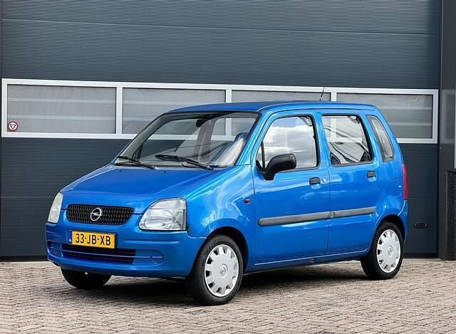 Blauw Gebruikt 2002 Opel Agila Stationwagen | € 750 (Eerlijke prijs) - Afbeelding 1/4