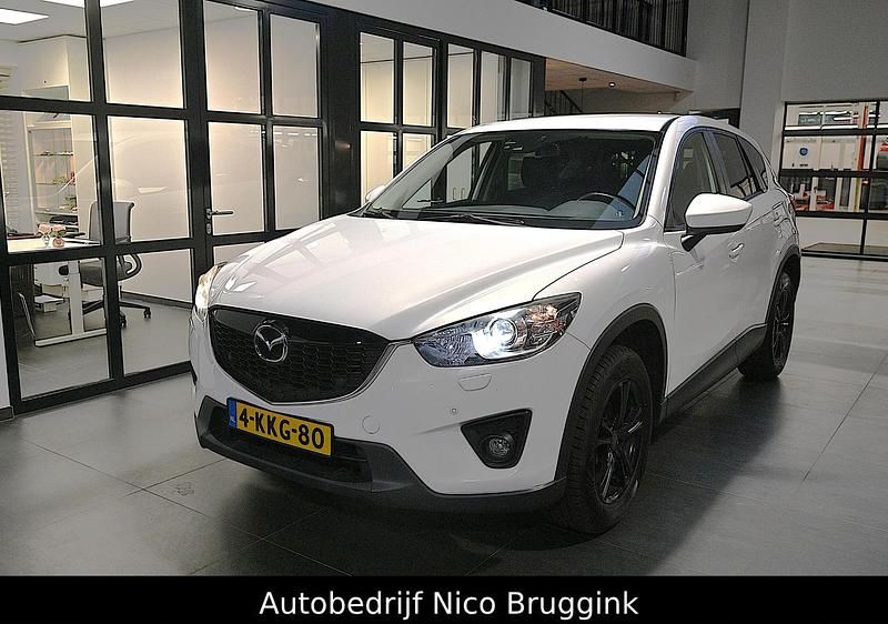Wit Gebruikt 2013 Mazda CX-5 SUV | € 13.995 (Eerlijke prijs) - Afbeelding 1/4