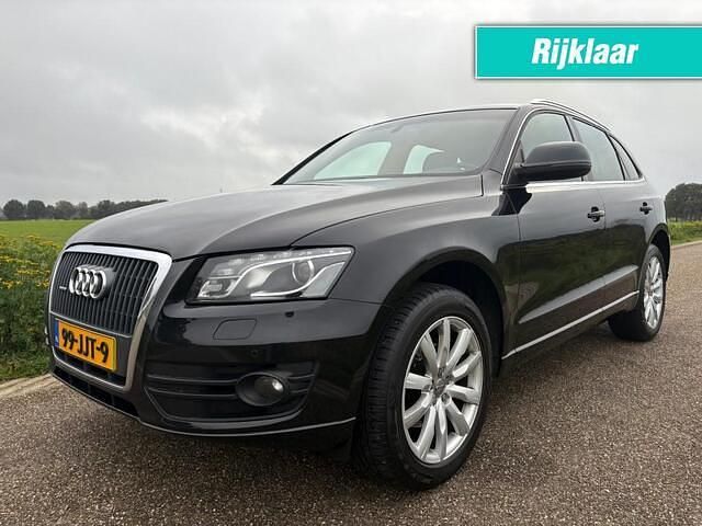 Zwart Gebruikt 2009 Audi Q5 SUV | € 9.999 (Goede deal) - Afbeelding 1/4
