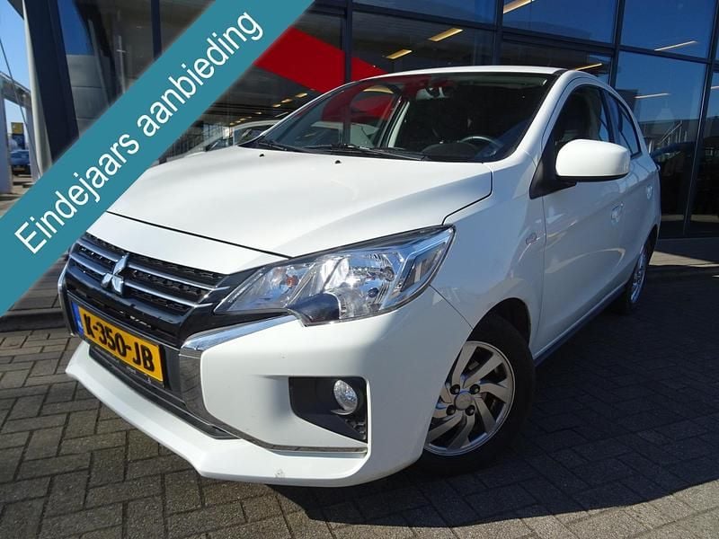 Wit Gebruikt 2021 Mitsubishi Space Star Active Hatchback | € 12.445 (Eerlijke prijs) - Afbeelding 1/2