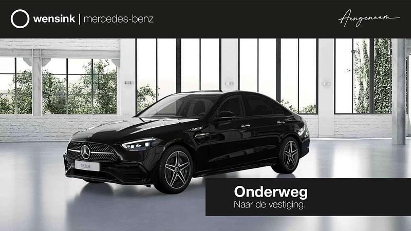 Zwart, metallic lak Nieuw 2025 Mercedes C300e Business Sedan | € 68.670 (Eerlijke prijs) - Afbeelding 1/4