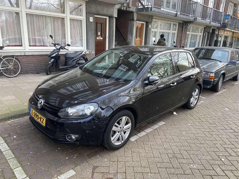 Zwart Gebruikt 2012 VW Golf VII Trendline Stationwagen | € 5.999 (Super prijs) - Afbeelding 1/4