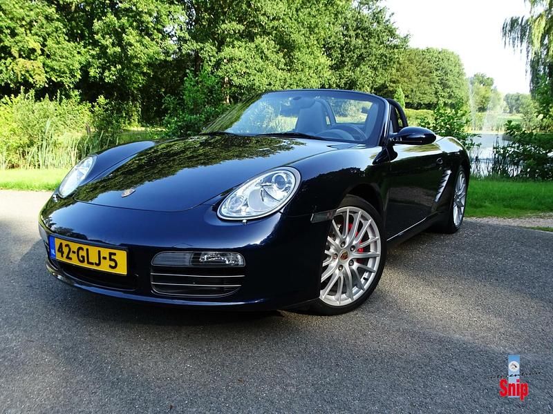 Blauw Gebruikt 2008 Porsche Boxster S Cabriolet | € 36.500 (Duur) - Afbeelding 1/3