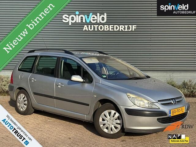 Grijs Gebruikt 2004 Peugeot 307 Stationwagen | € 1.499 (Eerlijke prijs) - Afbeelding 1/4
