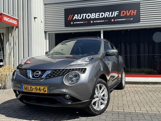 Grijs Occasion 2017 Nissan Juke SUV | € 12.950 (Eerlijke prijs) - Afbeelding 1/4