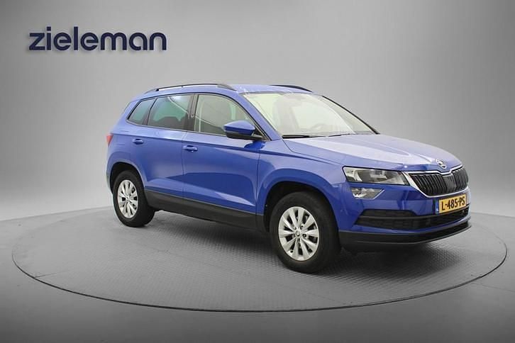 Blauw Gebruikt 2021 Skoda Karoq Business Line SUV | € 16.845 (Super prijs) - Afbeelding 1/4