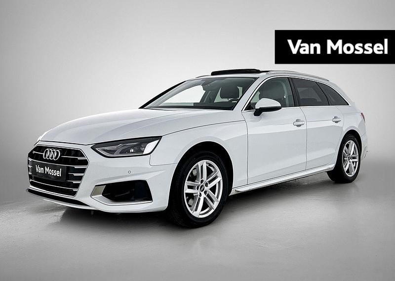 Wit Gebruikt 2021 Audi A4 Advanced Stationwagen | € 25.400 (Goede deal) - Afbeelding 1/4