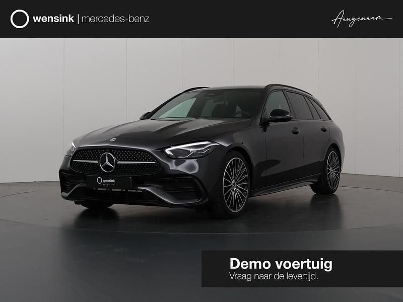 Grijs Gebruikt 2025 Mercedes C180 AMG line Stationwagen | € 57.850 - Afbeelding 1/4