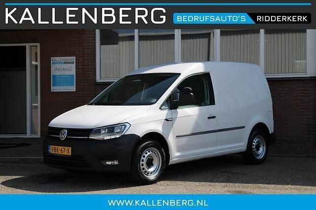 Wit Gebruikt 2019 VW Caddy Comfortline MPV | € 9.900 (Super prijs) - Afbeelding 1/4