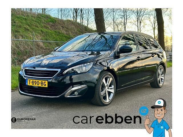 Occasion Peugeot 308 SW GT-line 131 PK (96 kW) 2015 Zwart (metallic) Stationwagen