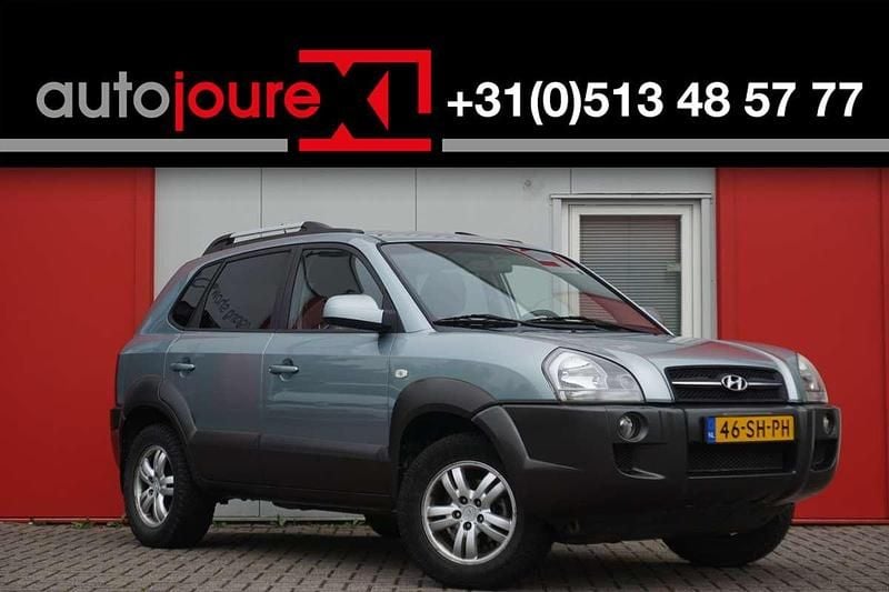 Grijs Gebruikt 2006 Hyundai Tucson Style SUV | € 2.449 (Eerlijke prijs) - Afbeelding 1/4