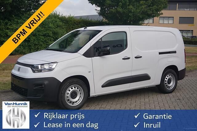 Wit Nieuw 2025 Fiat e-Doblò L2 50 kWh MPV | € 23.850 - Afbeelding 1/4