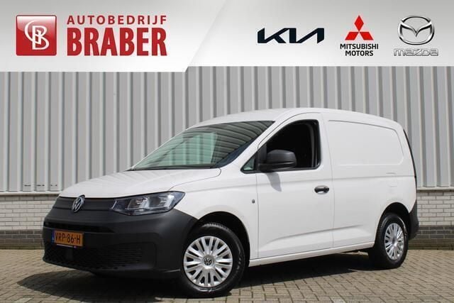Wit Gebruikt 2022 VW Caddy Business MPV | € 19.900 (Duur) - Afbeelding 1/4