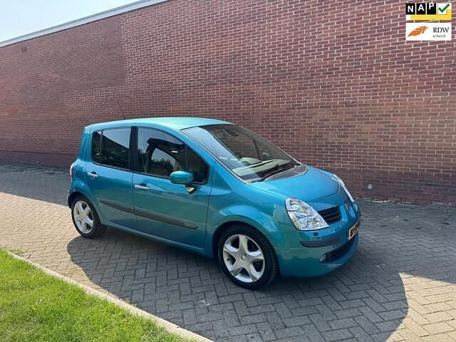 Blauw Gebruikt 2006 Renault Modus Initiale MPV | € 2.450 - Afbeelding 1/4
