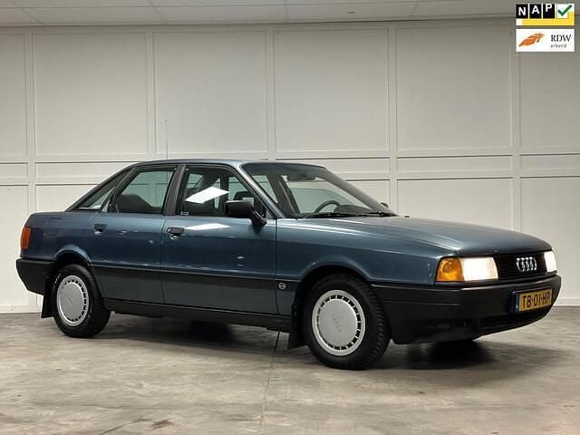 Blauw Gebruikt 1988 Audi 80 Sedan | € 4.950 - Afbeelding 1/4