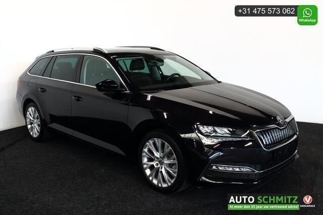 Zwart, metallic lak Gebruikt 2021 Skoda Superb Business Line Stationwagen | € 23.450 (Goede deal) - Afbeelding 1/4