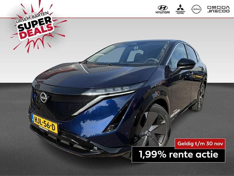 Blauw Gebruikt 2025 Nissan Ariya SUV | € 36.930 (Goede deal) - Afbeelding 1/4