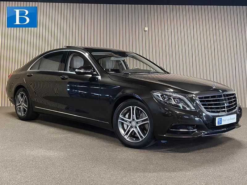 Bruin Gebruikt 2015 Mercedes S500 Prestige Sedan | € 39.900 (Iets duurder) - Afbeelding 1/4