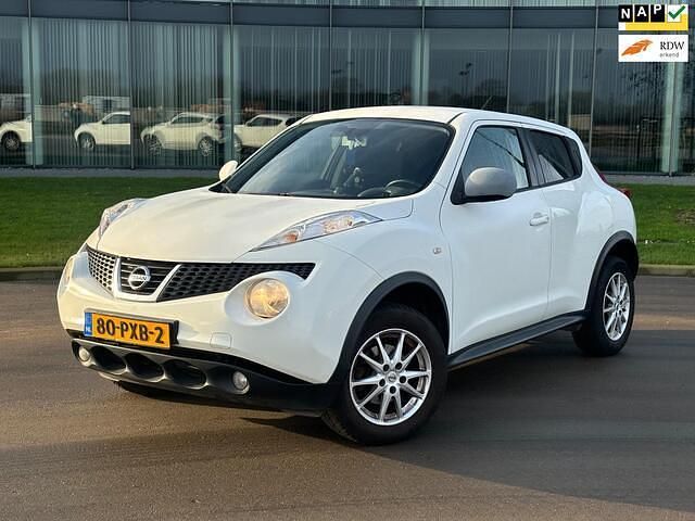 Wit Occasion 2011 Nissan Juke Acenta SUV | € 3.895 (Eerlijke prijs) - Afbeelding 1/4