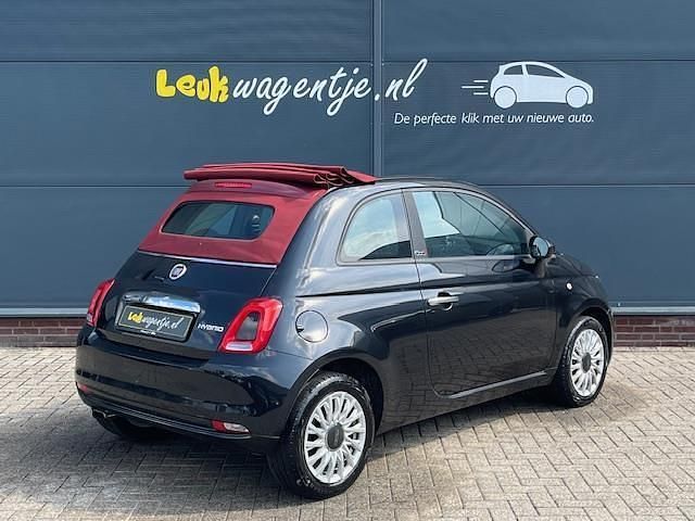 Occasion Fiat 500C Lounge 69 PK (50 kW) 2020 Zwart Cabriolet