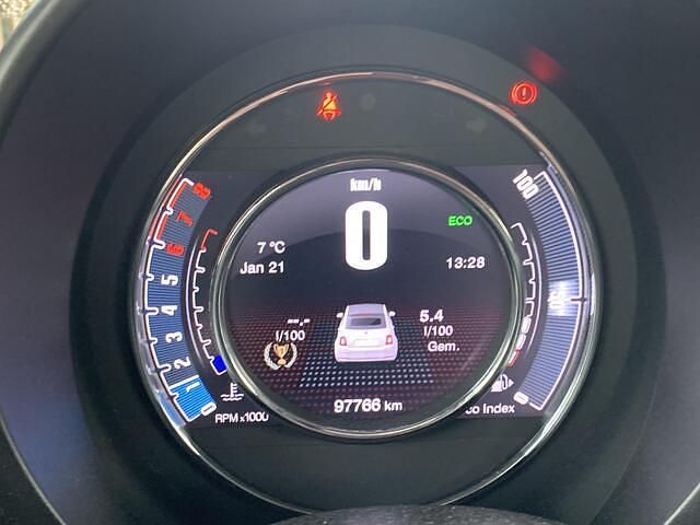 Occasion Fiat 500C 86 PK (63 kW) 2019 Zwart Cabriolet