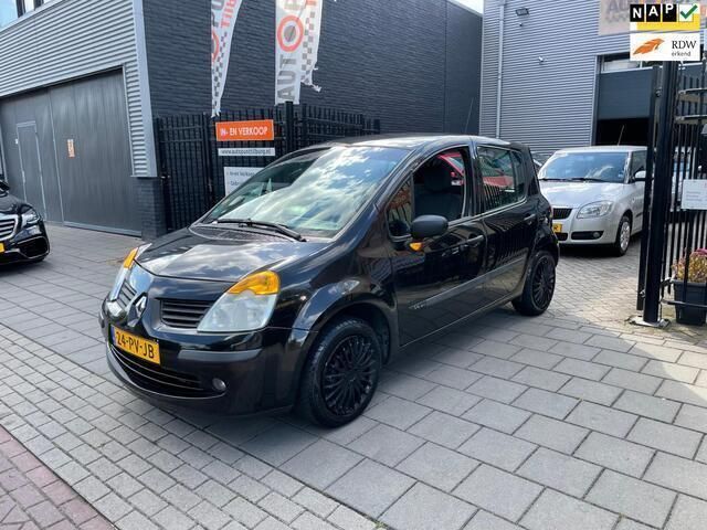 Zwart, metallic lak Gebruikt 2005 Renault Modus Expression MPV | € 999 (Goede deal) - Afbeelding 1/4