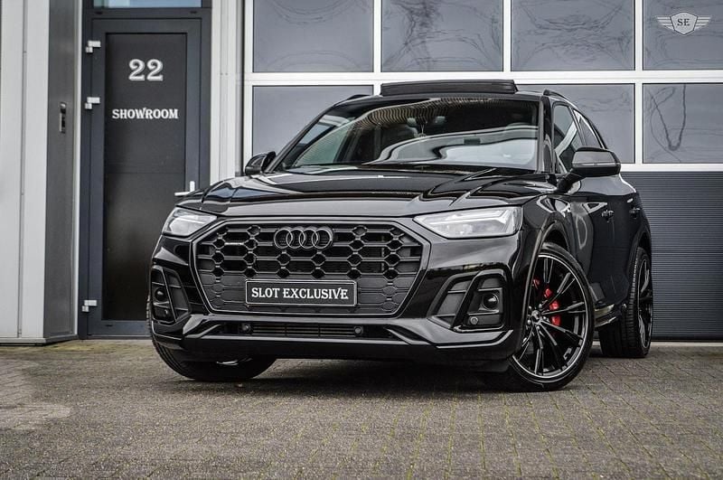 Zwart Gebruikt 2021 Audi Q5 S-Line SUV | € 48.500 (Iets duurder) - Afbeelding 1/4