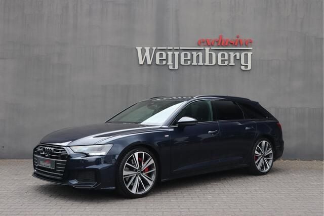 Blauw Gebruikt 2022 Audi A6 S-Line Stationwagen | € 66.900 (Duur) - Afbeelding 1/4