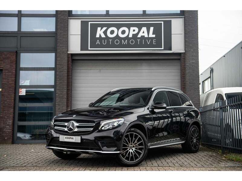 Zwart Gebruikt 2017 Mercedes GLC350 Premium Plus SUV | € 28.940 (Eerlijke prijs) - Afbeelding 1/4