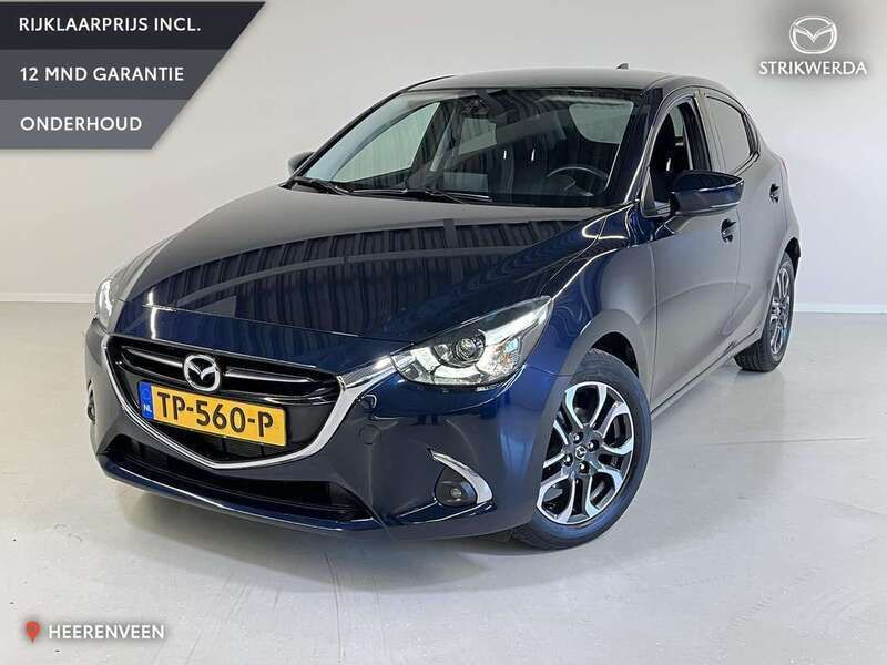 Deep crystal blue Gebruikt 2018 Mazda 2 Hatchback | € 18.495 (Eerlijke prijs) - Afbeelding 1/4