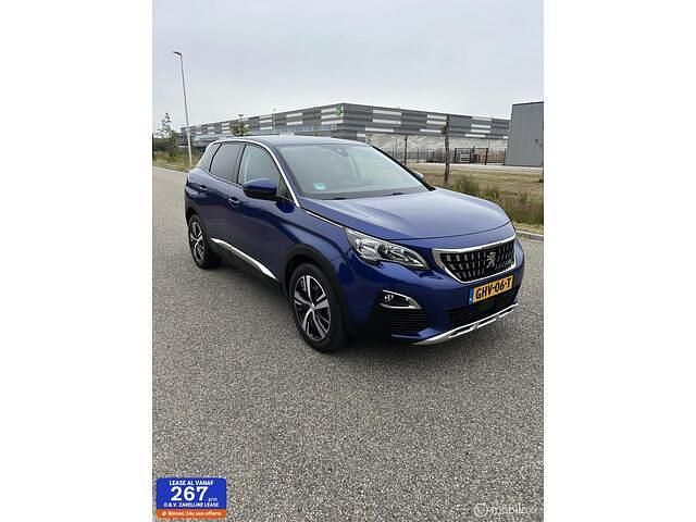 Blauw Gebruikt 2019 Peugeot 3008 Allure SUV | € 15.750 (Goede deal) - Afbeelding 1/4