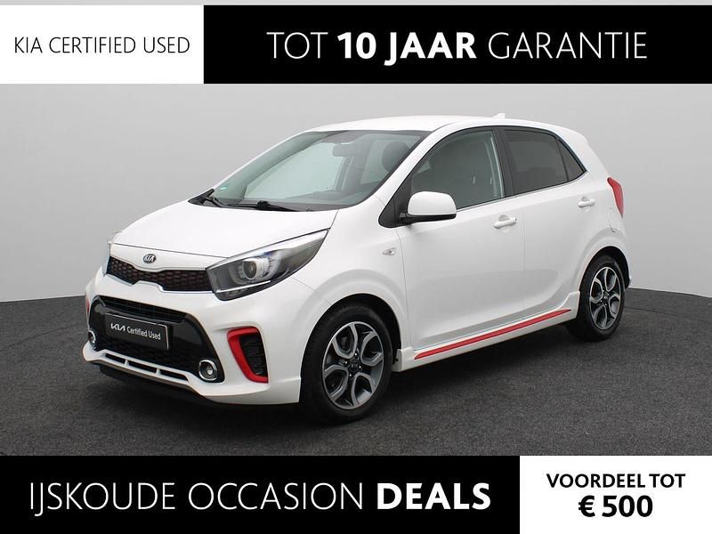 Wit Occasion 2020 Kia Picanto GT-Line Hatchback | € 11.940 (Eerlijke prijs) - Afbeelding 1/2