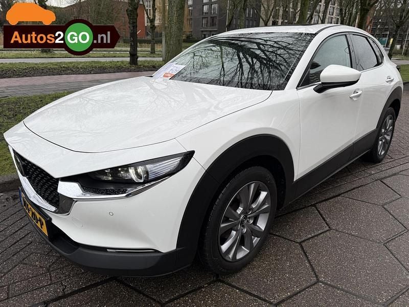 Wit Occasion 2026 Mazda CX-30 Luxury SUV | € 26.995 (Super prijs) - Afbeelding 1/4