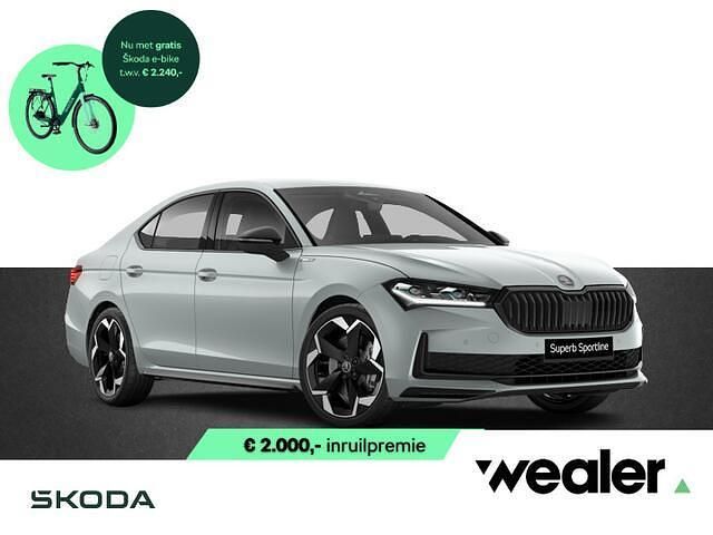 Zilver Nieuw 2025 Skoda Superb Business Line Hatchback | € 52.190 (Eerlijke prijs) - Afbeelding 1/4