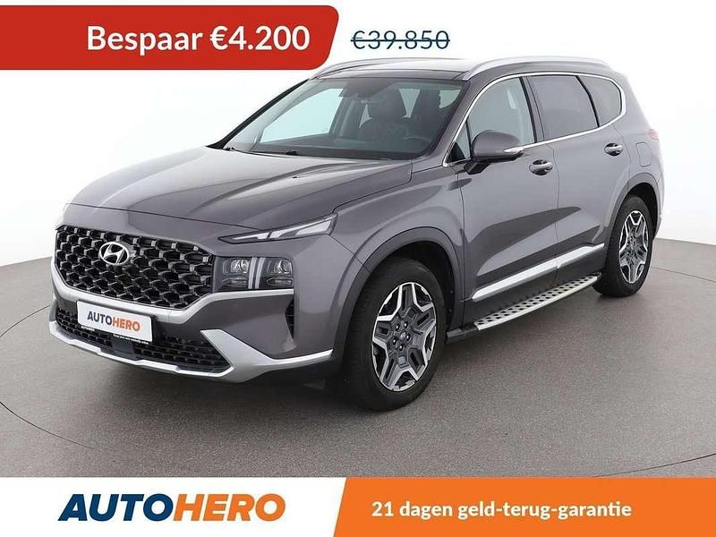 Grijs Gebruikt 2022 Hyundai Santa Fe SUV | € 35.849 (Super prijs) - Afbeelding 1/3