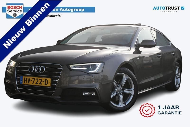 Grijs Gebruikt 2016 Audi A5 Sportback Basis Hatchback | € 13.950 (Eerlijke prijs) - Afbeelding 1/4