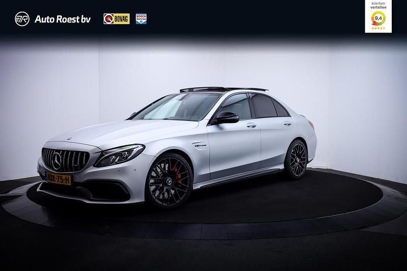 Grijs Gebruikt 2017 Mercedes S63 AMG AMG Sedan | € 56.125 - Afbeelding 1/4
