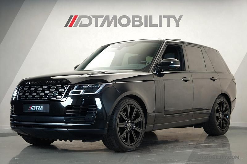 Zwart (metallic) Occasion 2020 Land Rover Range Rover Vogue SUV | € 57.950 (Goede deal) - Afbeelding 1/4