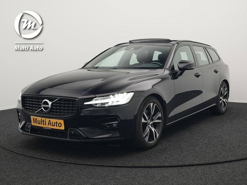 Zwart Gebruikt 2020 Volvo V60 R-Design Stationwagen | € 28.740 (Goede deal) - Afbeelding 1/3