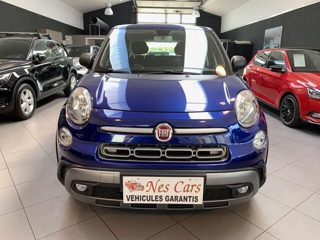 Blauw Gebruikt 2019 Fiat 500L Cross MPV | € 12.790 - Afbeelding 1/4