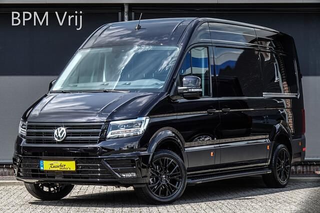 Zwart Occasion 2024 VW Crafter Van | € 50.950 (Duur) - Afbeelding 1/4
