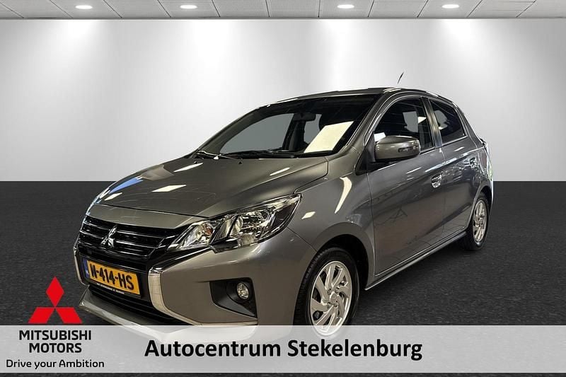 Grijs Gebruikt 2021 Mitsubishi Space Star Hatchback | € 12.540 (Eerlijke prijs) - Afbeelding 1/4
