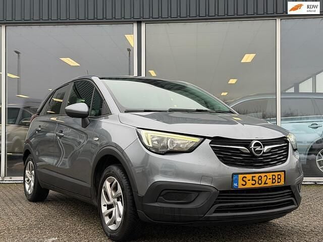 Grijs Gebruikt 2018 Opel Crossland X Innovation SUV | € 6.850 (Super prijs) - Afbeelding 1/4