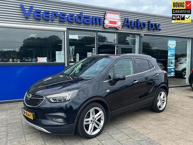 Blauw, metallic lak Gebruikt 2018 Opel Mokka X Innovation SUV | € 18.490 (Eerlijke prijs) - Afbeelding 1/4