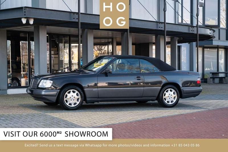 Occasion Mercedes E220 150 PK (110 kW) 1995 Zwart Cabriolet