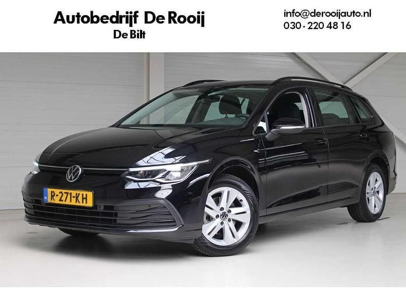 Zwart Gebruikt 2021 VW Golf VIII Business Stationwagen | € 24.500 (Eerlijke prijs) - Afbeelding 1/4